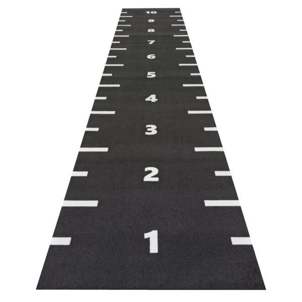 Heavy Sprinttrack genummerd - Grijs - Summit Fitness Vloeren