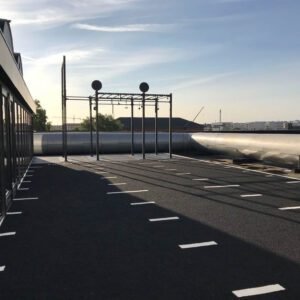 Heavy Sprinttrack Start & Finish Outdoor in zwart en wit