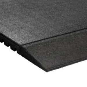 Oploopprofiel 43 mm voor CrossFit vloer – antislip afwerking – Summit Fitness Vloeren