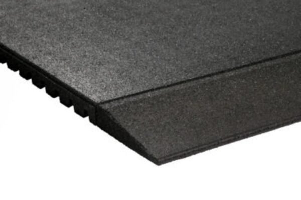 Oploopprofiel 43 mm voor CrossFit vloer – antislip afwerking – Summit Fitness Vloeren