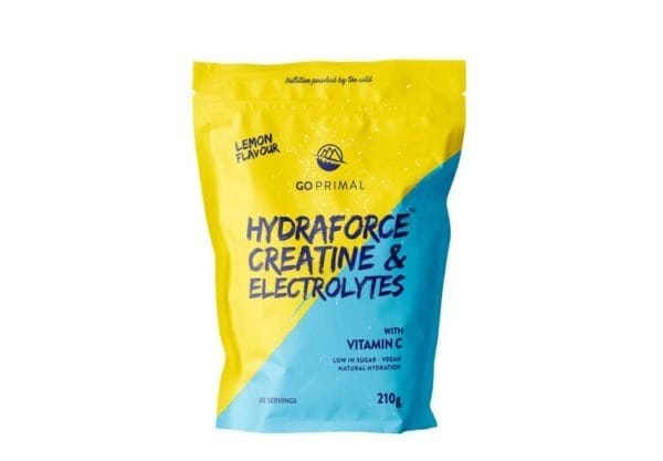 Hydraforce Electrolytes Creatine en Vitamine C in verfrissende citroensmaak
