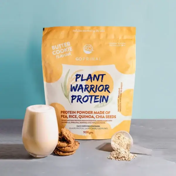 Plant Warrior Vegan Protein met superfoods - Go Primal