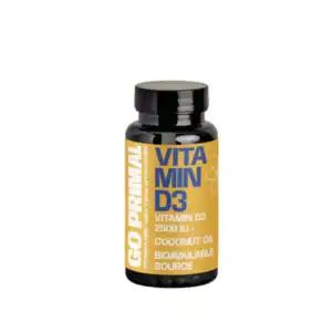 Strength Immunity Vitamin D3 supplement van Go Primal voor immuunsysteem